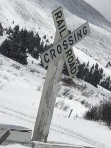 Railroad Crossing on Boreas Pass