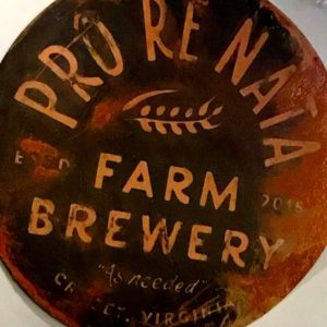 Pro Re Nata Brewery sign