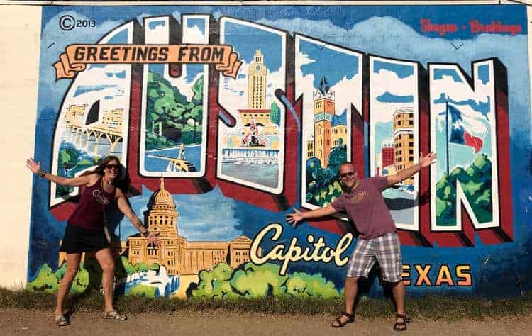 Austin Postcard Mural
Weekend in Austin
Beers Beats Eats