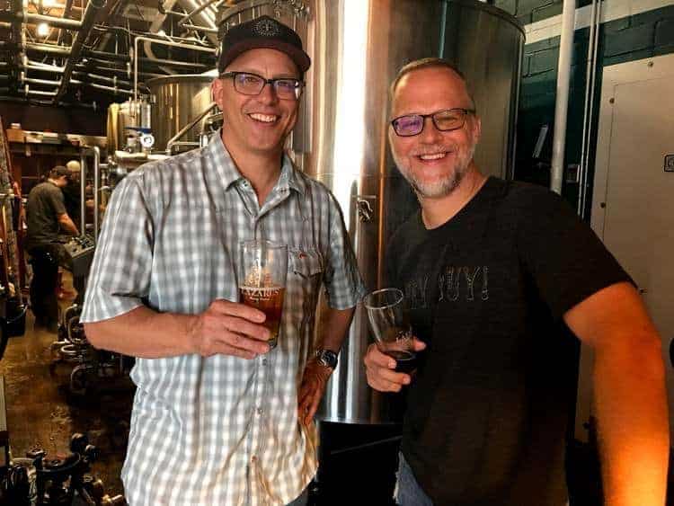 Christian and Ken at Lazarus Brewing
Life lessons