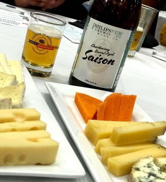 BeerNow Conference 2019 beer and food pairing a saison with cheese