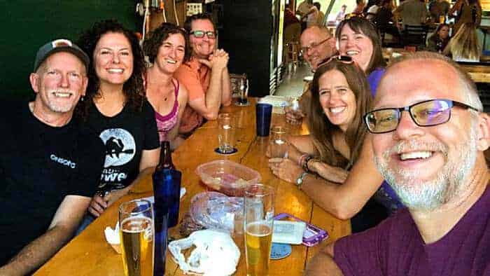 Stout LIfe meetup at Broken Compass July 2019 - Brewing Up sustainable conversations with Stout Conversations