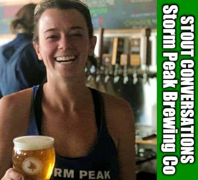 Aleyna assistant brewer at Storm Peak Brewing in Steamboat Springs Colorado