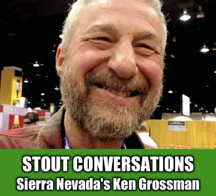 Ken Grossman of Sierra Nevada Brewing while at the Great American Beer Festival