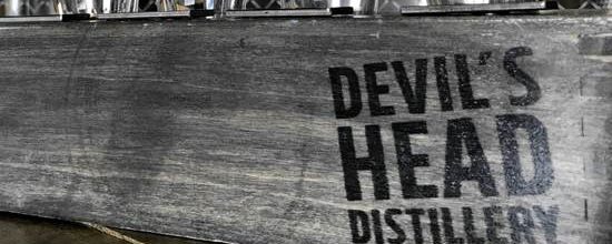 Devils Head Distillery in Englewood Colorado flight