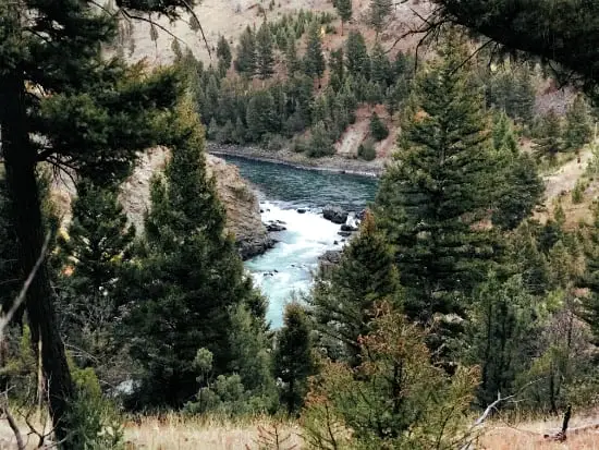 Yellowstone River is a must see on this two day Yellowstone itinerary