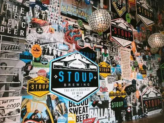 craft brewery in Seattle Stoup Brewing stickers