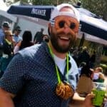 Jason at Oktoberfest in Breckenridge Colorado
