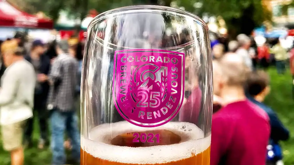 Colorado Brewers Rendezvous 2021 - 25th Anniversary Glass