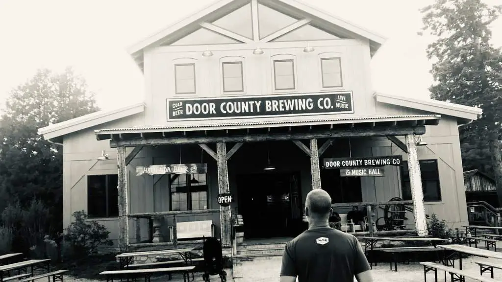Cover Ken at Door County Brewing Door County breweries Michigan