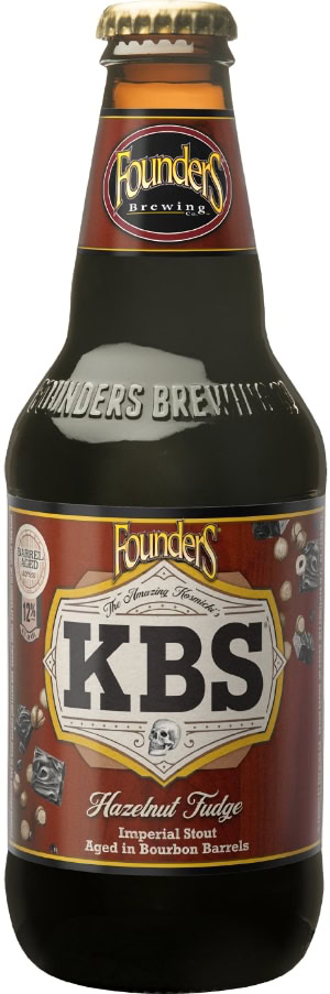 Founders KBS Hazelnut Fudge MI Valentines Day beers