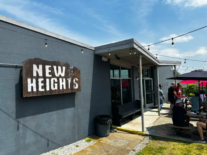 New Heights front entrance Nashvilles best breweries Tennessee
